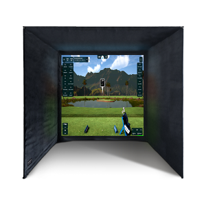 HomeTee Golf Simulator Enclosure (3m x 3m x 3m)